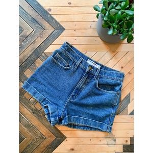 American Apparel Denim Shorts